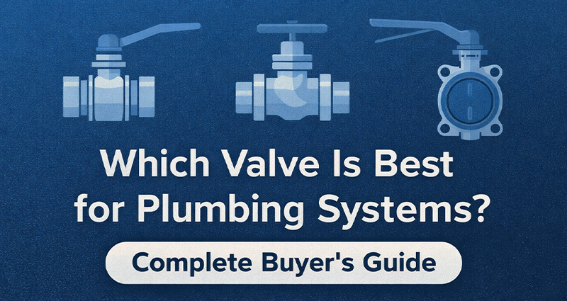 Which Valve Is Best for Plumbing Systems? Complete Buyer’s Guide