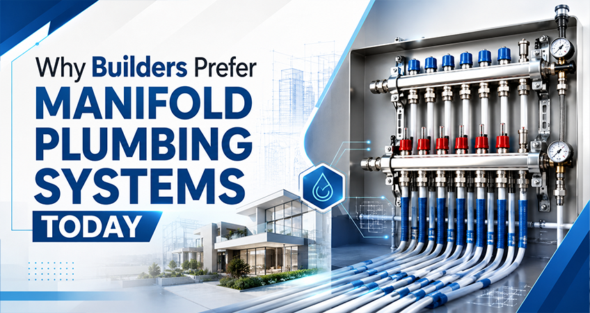 Why Builders Prefer Manifold Plumbing Systems Today