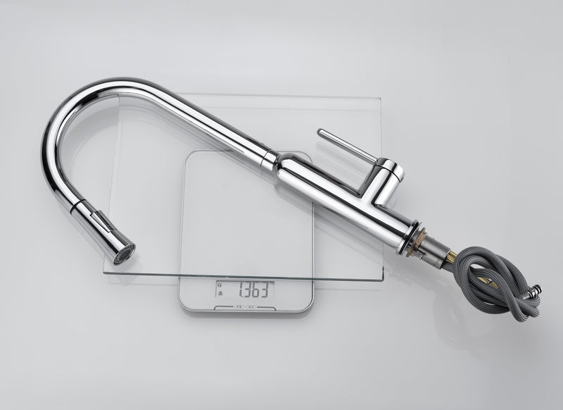 DG16057 Coconut Series PulLOut   Kitchen Faucet
