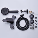 DG01230 Little Moon Series wall mount bath shower mixer,with shower hose and shower head