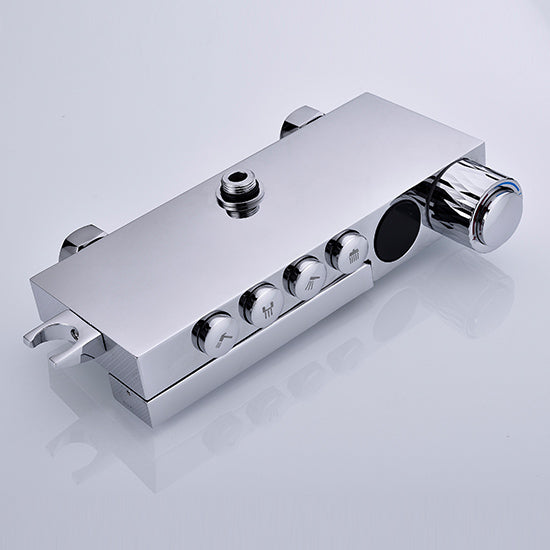 DG05745 Frankfurt Fourth Gear Digital Shower, Bathroom Stainless Steel Modern Style Shower Set