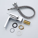 DG07610P 76 series waterfall single hole digital display basin faucet