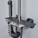 DG 10245 U-shaped piano four-stage shower, Chinese shower factory, shower manufacturer