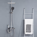 DG10745-S-HW Bathroom Thermostatic Mixer Shower Set Square Chrome