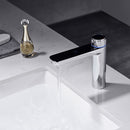 DG11310 digital display 7-character single hole (key type) basin faucet
