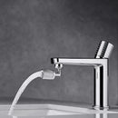 DG11310 series digital display 7-character single hole (handwheel type) basin faucet