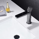 DG11310 series digital display 7-character single hole (handwheel type) basin faucet