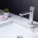 DG11310 series digital display 7-character single hole (handwheel type) basin faucet