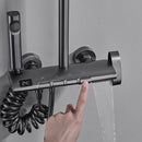 DG12695-S 4-Way Shower Column with Bidet Sprayer & Waterfall Tub Filler