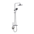 DG12895 Exposed Black Bar Mixer Shower Kit with Diverter