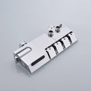 DG12895 Exposed Black Bar Mixer Shower Kit with Diverter