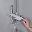 DG12895 Exposed Black Bar Mixer Shower Kit with Diverter