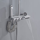 DG12895 Exposed Black Bar Mixer Shower Kit with Diverter