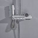 DG12895 Exposed Black Bar Mixer Shower Kit with Diverter