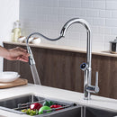 DG16057-GY induction touch Pull-Out  Kitchen Faucet