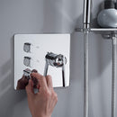 DG16283 three function knob concealed shower