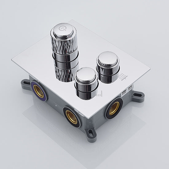 DG202-2 two button concealed chrome shower set supplier