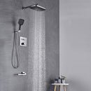 DG303 Square 3-way concealed thermostatic shower mixer set