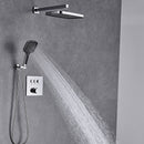 DG303 Square 3-way concealed thermostatic shower mixer set