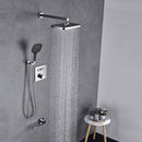 DG303 Square 3-way concealed thermostatic shower mixer set