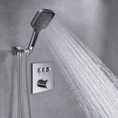 DG303 Square 3-way concealed thermostatic shower mixer set