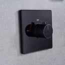 DG406F-1 Two Way Concealed Shower Mixer Set Matte Black