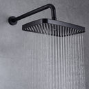 DG406F-1 Two Way Concealed Shower Mixer Set Matte Black