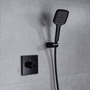 DG406F-1 Two Way Concealed Shower Mixer Set Matte Black