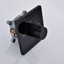 DG406F-1 Two Way Concealed Shower Mixer Set Matte Black