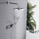DG702 Ultimate Hot & Cold Black Concealed Shower Set