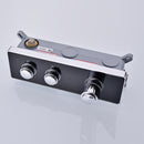 DG702 Ultimate Hot & Cold Black Concealed Shower Set