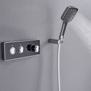 DG702 Ultimate Hot & Cold Black Concealed Shower Set