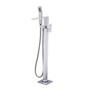 DG802 free-standing floor standing bath shower mixer kit Supplier
