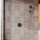 DGA01100 T-shaped concealed installation-two functions-stainless steel shower