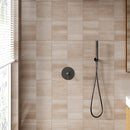 DGA01100 T-shaped concealed installation-two functions-stainless steel shower