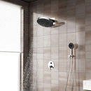 DGA01300 T-shaped concealed installation-two functions-stainless steel shower