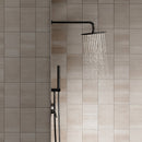 DGA01300 T-shaped concealed installation-two functions-stainless steel shower