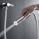 DGA 01602 T-type concealed installation-three functions-stainless steel shower