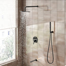 DGA 02600 T-type concealed installation-three functions-stainless steel shower