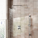 DGA 02600 T-type concealed installation-three functions-stainless steel shower