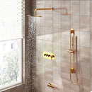 DGA03600 T-type concealed installation-three functions-stainless steel shower