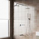 DGA03600 T-type concealed installation-three functions-stainless steel shower