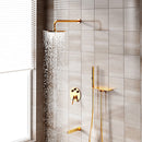 DGA04600 T-type concealed installation-three functions-stainless steel shower