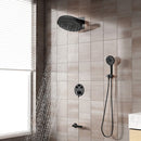 DGA04600 T-type concealed installation-three functions-stainless steel shower
