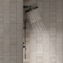 DGA04600 T-type concealed installation-three functions-stainless steel shower
