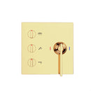 DGA 05600 T-type concealed installation-three functions-stainless steel shower