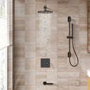 DGA 05600 T-type concealed installation-three functions-stainless steel shower