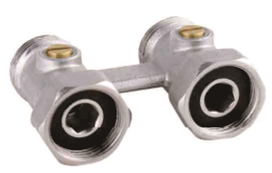 H-valve straight without nipple Euroconus -HL-6090 