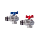 Angle Brass Ball Valve with thermometer - HL-3003