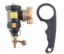 Magnetic dirt separator with magnet and drain valve - HL-3091